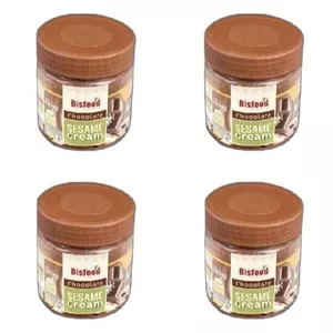 کرم کنجد شکلاتی بیسفود - 270 گرم مجموعه 4 عددی