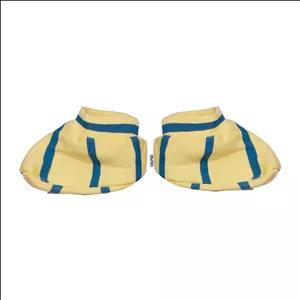 جوراب نوزادی آدمک مدل  راه راه کد 001