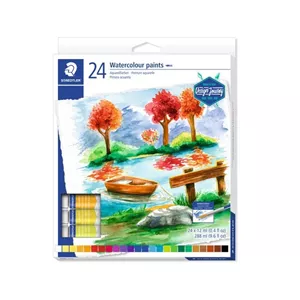 آبرنگ 24 رنگ استدلر مدل 8880-C24 بسته 12 عددی