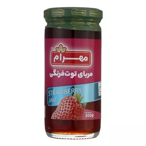 مربا توت فرنگی مهرام - 300 گرم