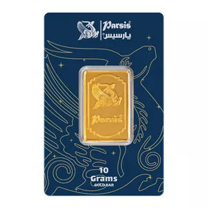 شمش طلا 24 عیار پارسیس مدل PRD-10 