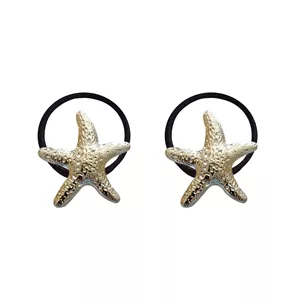 کش مو دخترانه مدل ستاره دریایی بسته دو عددی 