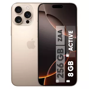 گوشی موبایل اپل مدل iPhone 16 Pro ZAA دو سیم کارت ظرفیت 256 گیگابایت و رم 8 گیگابایت - اکتیو