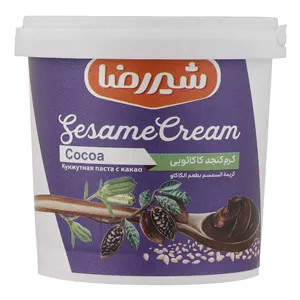 کرم ارده کاکائویی شیررضا - 185 گرم