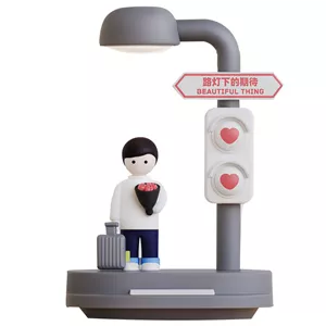 چراغ خواب لومیکس مدل Romance light-B