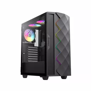کیس کامپیوتر گیم مکس مدل Diamond CP BK