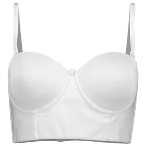 سوتین دکلته (Strapless) با بند قابل جدا شدن زنانه عشوه مدل DK-21502
