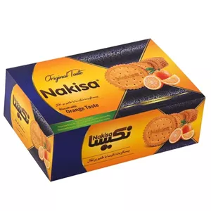 بیسکوییت پرتقالی گرد نکیسا - 1000 گرم