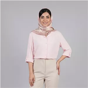 شومیز آستین بلند یقه برگردان زنانه ایکس ساید مدل S594098Z8