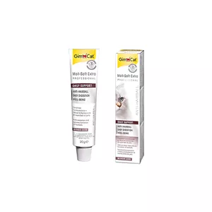 خمیر مالت گربه جیم کت مدل Malt Soft Paste Extra Anti Hairball وزن 20 گرم