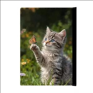 کلاسور پاد آفرین مدل گربه ناز کیوت و پروانه کد 97 