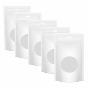 پاکت زیپ دار مدل گلاسه بسته ۵ عددی