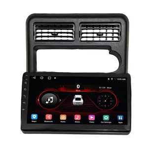 پخش کننده تصویری خودرو کاروین مدل V800 pro پایین خور مناسب برای پراید صبا