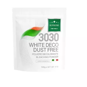 پودر دکلره سی سی مدل SUPREME 500 وزن 500 گرم رنگ سفید