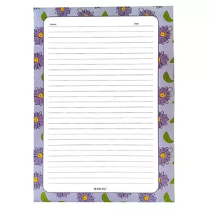 کاغذ یادداشت میکرو مدل حاشیه دار سایز A4 بسته 100 عددی