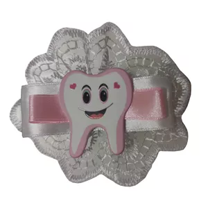 گیفت مدل دندونی دختر طرح پاپیون کد K03 بسته 25 عددی