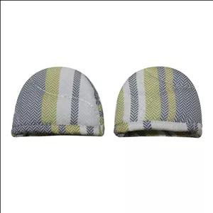 دستگیره قابلمه هوم اند لایف مدل دنیرا طرح راه راه بسته 2 عددی