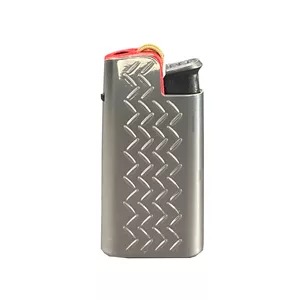فندک گازی مدل مینی سنگی طرح زیگزاگ کد DKD-2106
