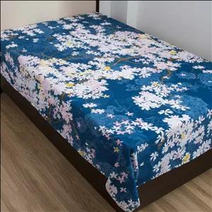 ملحفه آدنو مدل شکوفه کد IR11 یک نفره سایز 140x240 سانتی متر