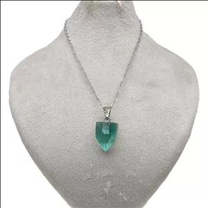 گردنبند دخترانه مدل فلوریت طرح منشور کد 12-55