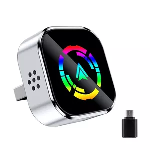 کارپلی و اندروید اتو مدل Android Auto/CarPlay Q1A به همراه مبدل USB به USB-C
