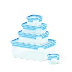 ظرف نگهدارنده بابدنه پلاستیکی تفال مدل K3029012 مناسب برای قرار دادن در فریزر و ماکروویو بسته 5 عددی