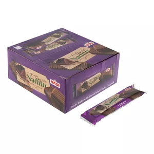 ویفر کاکائویی با کرم کاکائویی تلخ نادیتو نادی - 40 گرم بسته 24 عددی