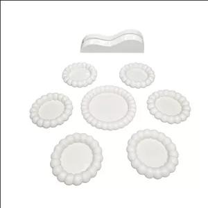 مجموعه ظروف هفت سین 8 پارچه مدل مروارید کد 01