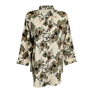 مانتو زنانه مدل کراش گلدار کد 7