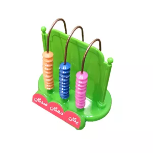 بازی آموزشی اعداد  مدل چرتکه کد HT01
