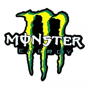 استیکر خودرو پویا مارکت طرح مانستر کد 2743