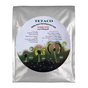 کود هیومیک اسید پودری تتاکو مدل TETA120 وزن 120 گرم