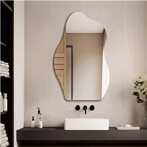 آینه سرویس بهداشتی آزالیا مدل دفرمه DFM25070 سایز 50x70 سانتی متر