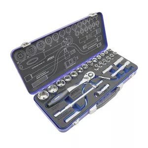 آچار بکس اپکس مدل  SMT-1/2 INCH -socket tools set-27pcs-apx1527-TAIWAN مجموعه 27 عددی