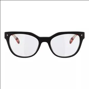 فریم عینک طبی ویفرر (Wayfarer) زنانه پرادا مدل 0PR 21SV-DHO1O1 مناسب برای صورت مستطیل، مربع، لوزی، مثلث، بیضی و قلب