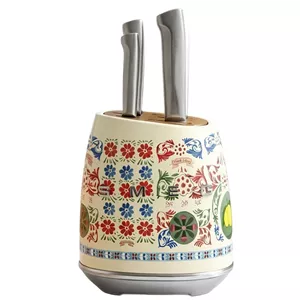 سرویس چاقو 7 پارچه با تیغه استیل و با دسته استیل اسمگ مدل Dolce & Gabbana