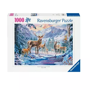 پازل 1000 تکه راونزبرگر مدل Deer N stags in winter کد 12000888