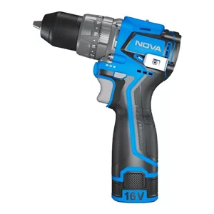 دریل چکشی براشلس 10 میلی متر 16 ولت نووا مدل 5510