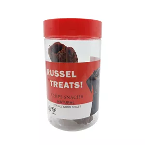 تشویقی سگ راسل مدل زبان طبیعی طعم بره وزن 100 گرم