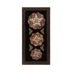 تابلو میناکاری مسی فراز هنر مدل شمسه کد R-3818 