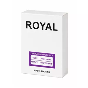 طلق پرس براق رویال مدل 108 سایز11x8 بسته 100 عددی