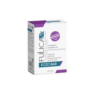 پن شستشو فولیکا مدل اکزو بار مناسب برای پوست خشک و حساس وزن 100 گرم