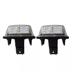 چراغ پلاک خودرو کالانیکس مدل EK-PARSLEDLIMO-100298 طرح لیمویی مناسب برای پژو پارس بسته 2 عددی