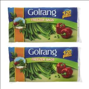 کیسه فریزر گلرنگ مدل برگ دو بسته 120 عددی