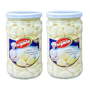 ترشی سیر صدفی ماهوند - 650 گرم مجموعه 2 عددی