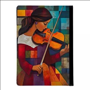 کلاسور مدل بانوی ویولونیست کد nc507 