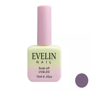 لاک ژل براق ناخن اولاین مدل 13M شماره 40 رنگ دودی بنفش