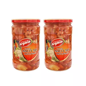 ترشی شور گوجه ماهوند - 680 گرم مجموعه 2 عددی