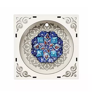 تابلو میناکاری مسی بازار مینا مدل bzm902334 