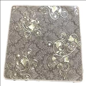 سفره 12 نفره مدل لوتوس طرح پشت نخی کد 04 سایز 250×140 سانتی متر